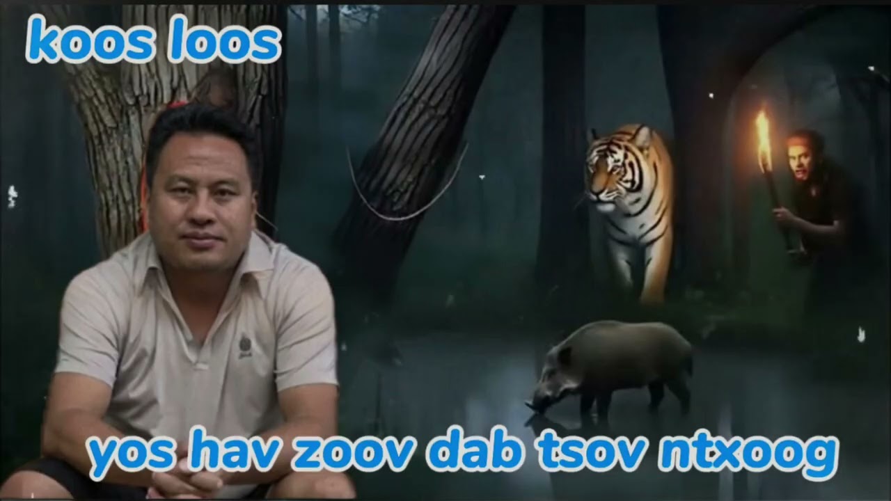 koos loos-yos hav zoov pom tsov thiab poj ntxoog