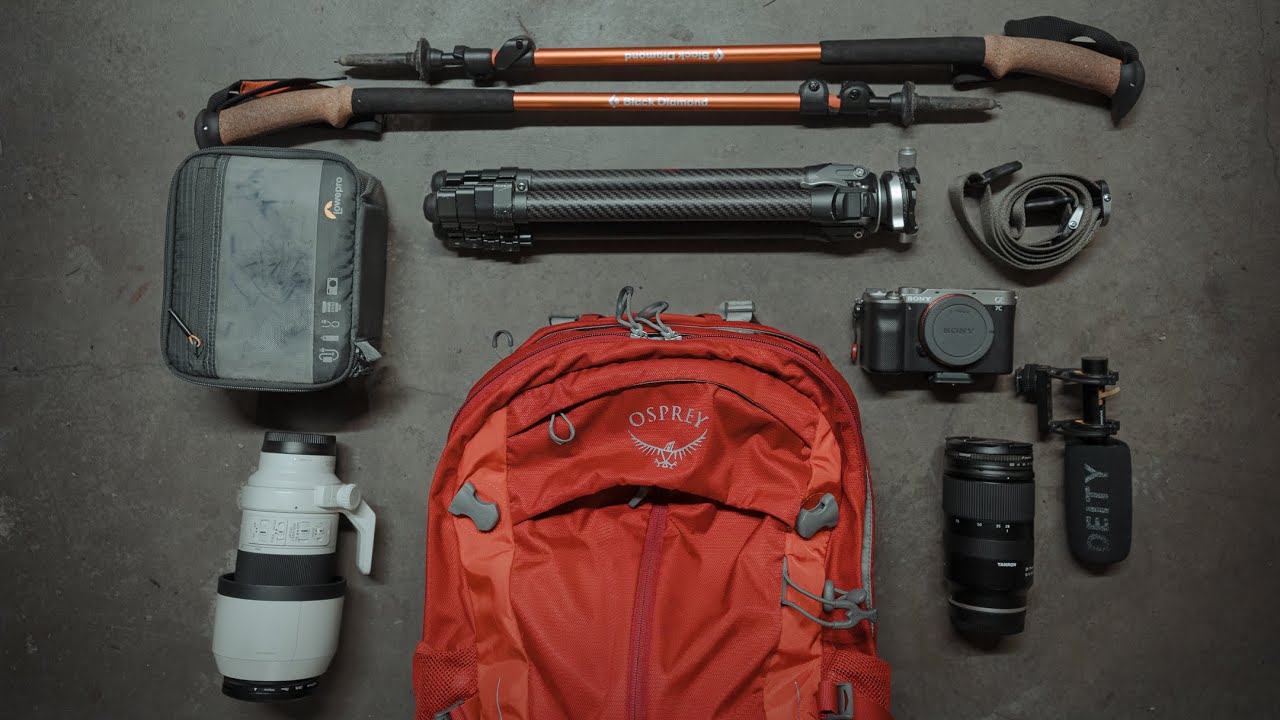 Whats In My Camera Bag For Hiking | Adventure Photography and Filming