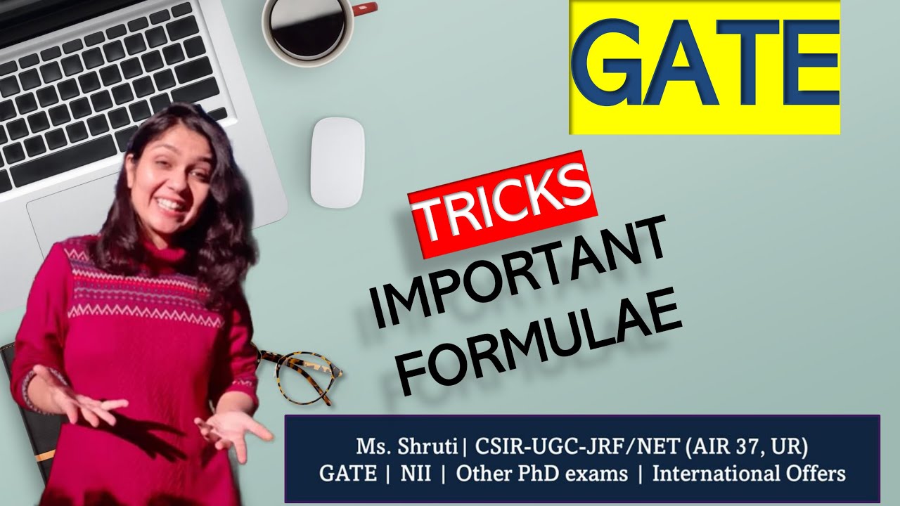 Upcoming GATE exam | Important tricks and formulae | Crack GATE this year!