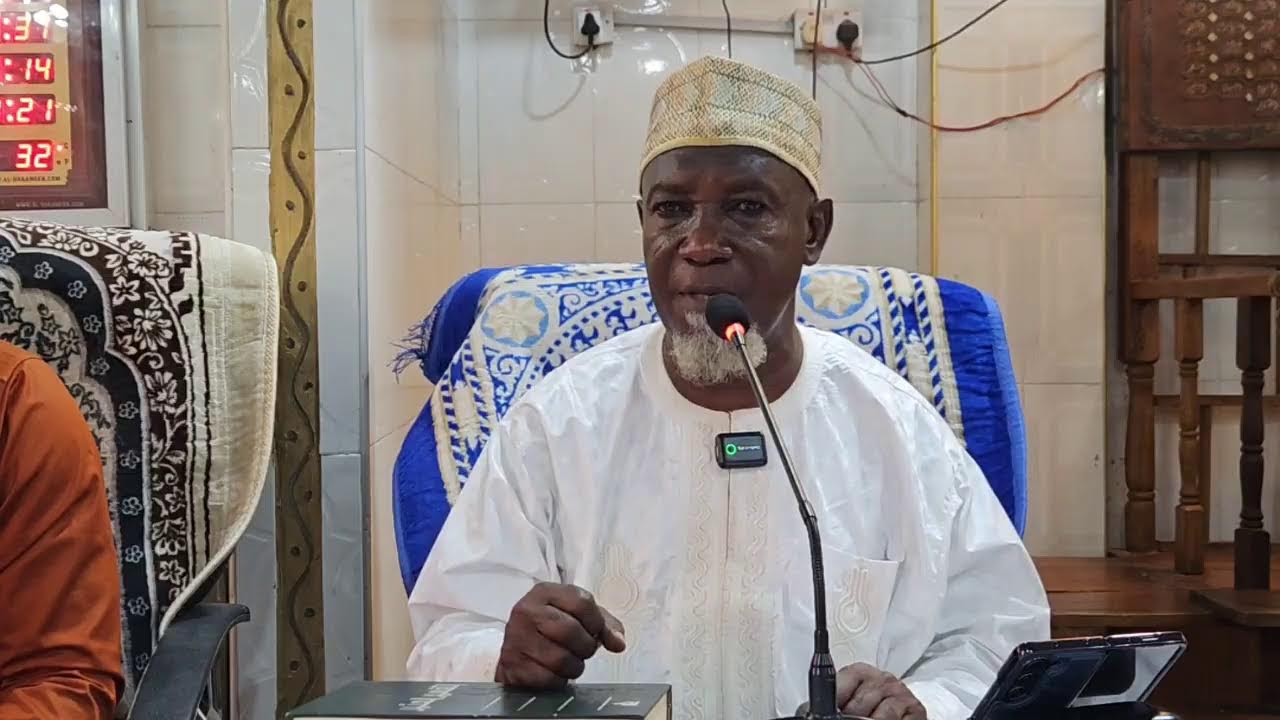 🎥  RAMADAN 2026 TAFSEER DAY 07
🎙𝐒𝐩𝐞𝐚𝐤𝐞𝐫 : SHEIKH BASHIRU NYANDU.