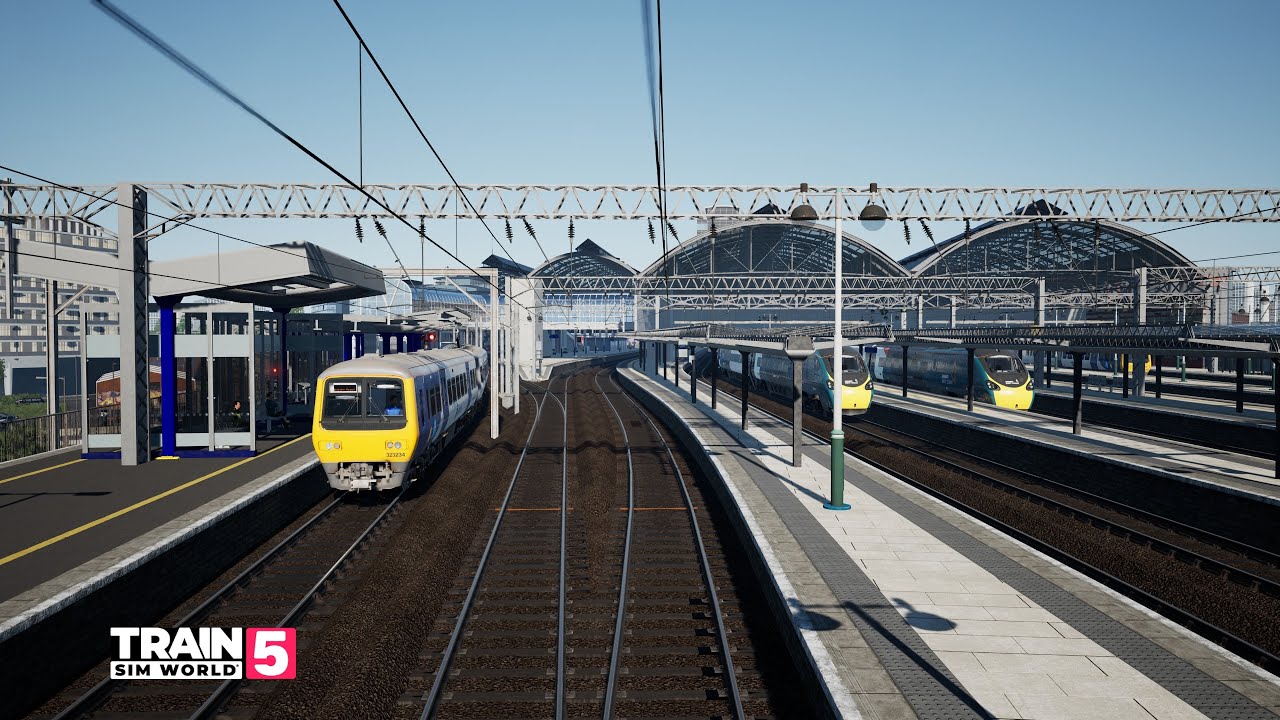 Train Sim World 5 -Manchester Airport Commuter first look- Manchester Piccadilly -Manchester Airport