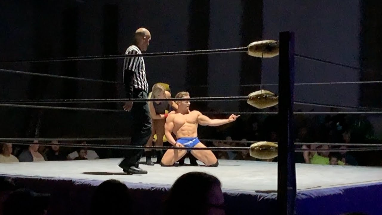 AJZ vs Hunter Drake | Wrestling Match | Featuring Cali Young and Kenzie Paige