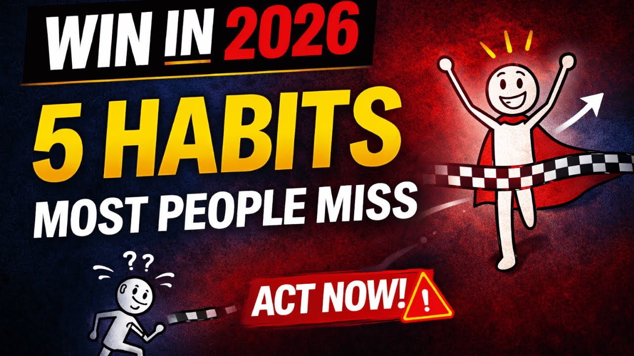 5 Habits That Will Make You Successful in 2026 (Backed by Science)