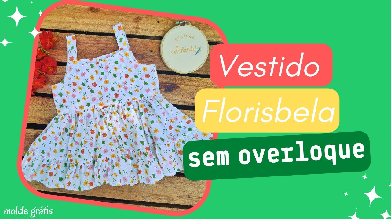 Vestido Florisbela-Costura Infantil