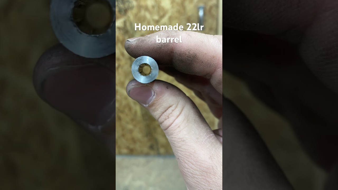 Homemade 22 long rifle barrel. Do you guys want to see homemade pewpew content in the future? 