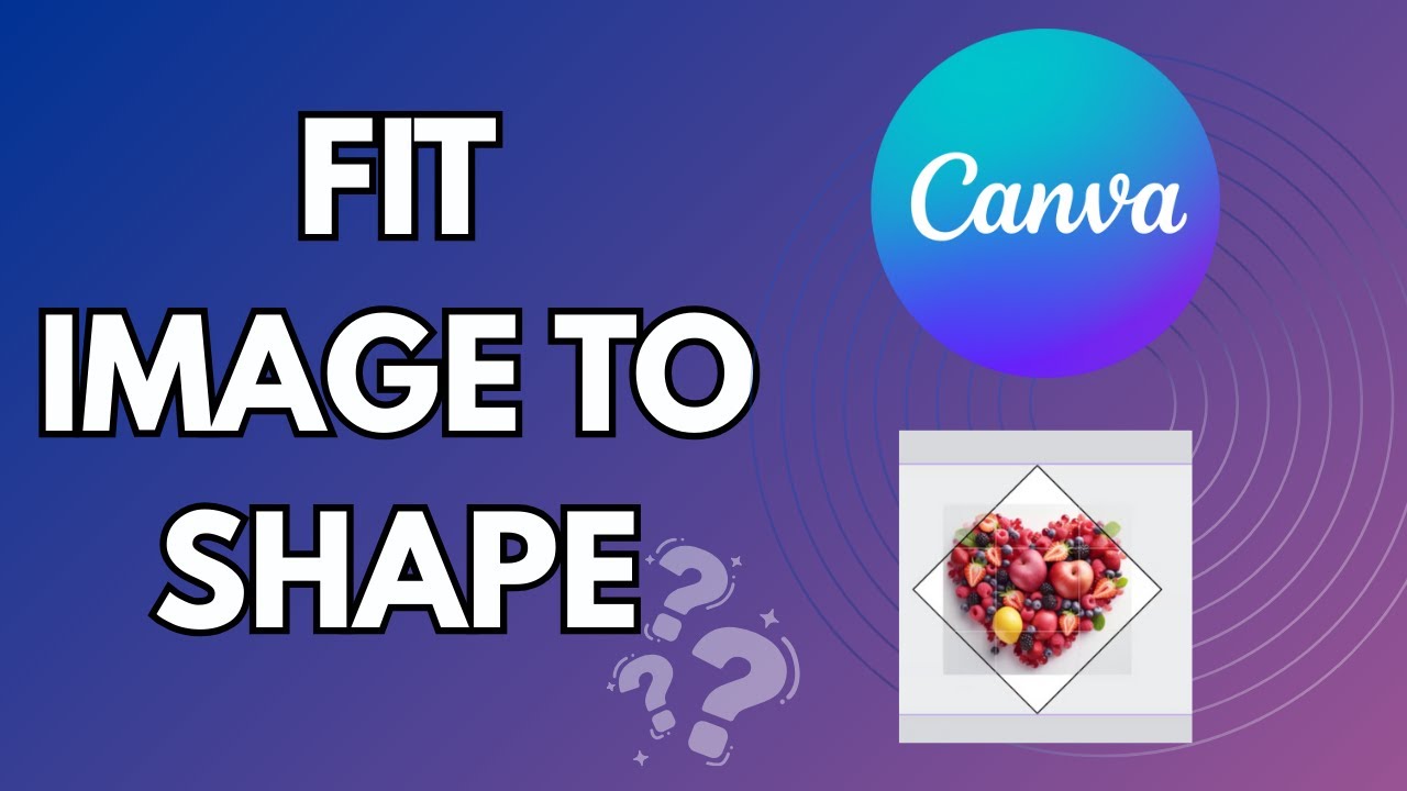 Fit Image to Shape or Frame In Canva