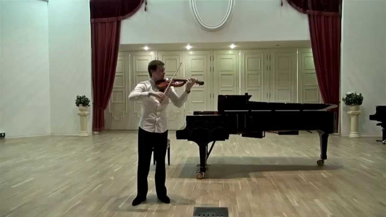 Ysaye sonata for violin solo 1
