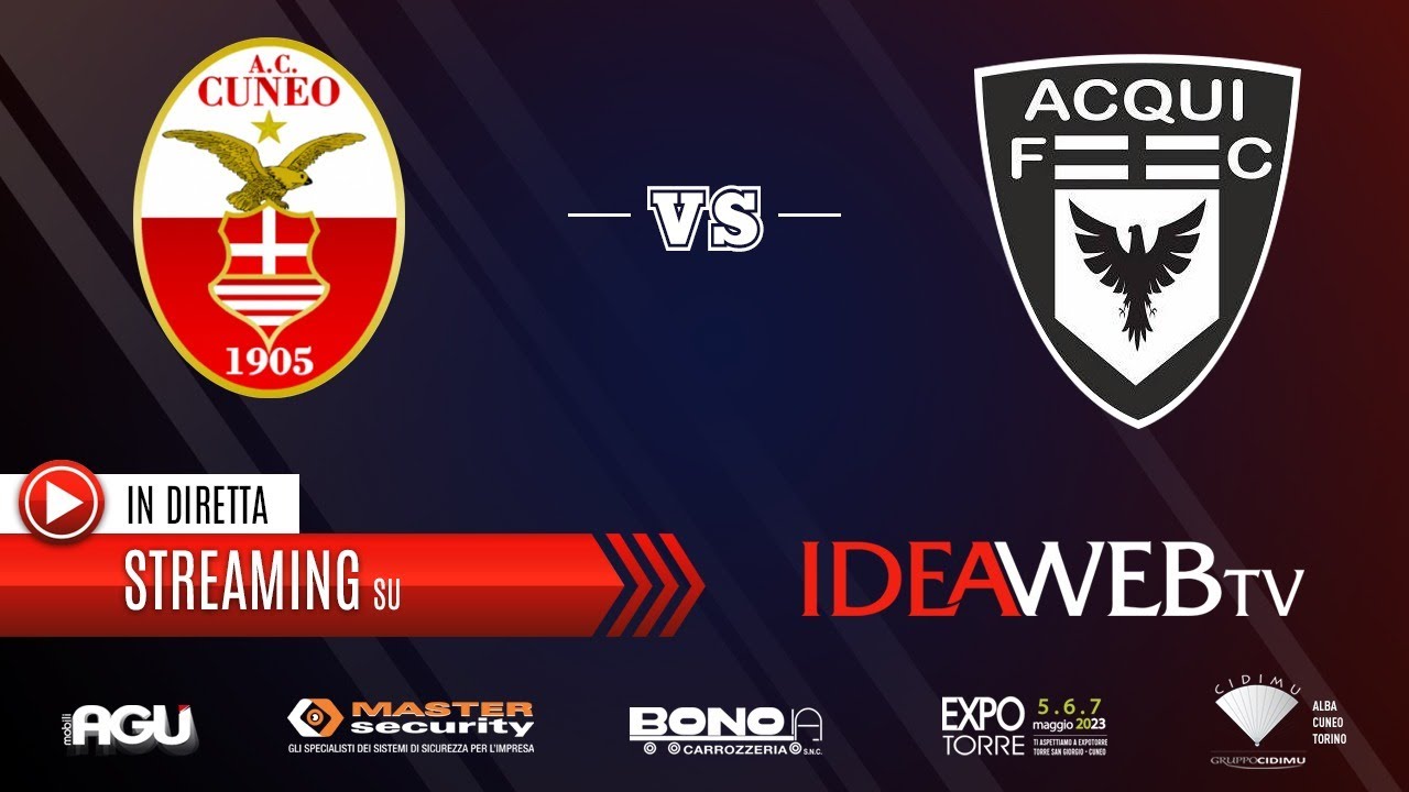 ECCELLENZA B - SEGUI LA DIRETTA STREAMING di AC CUNEO 1905 OLMO vs ACQUI