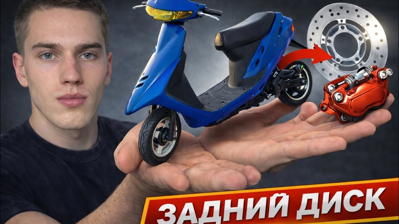 ЗДТ на скутер HONDA DIO своими рукам