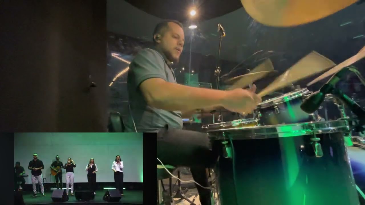 Clamo Jesus - DrumCam 