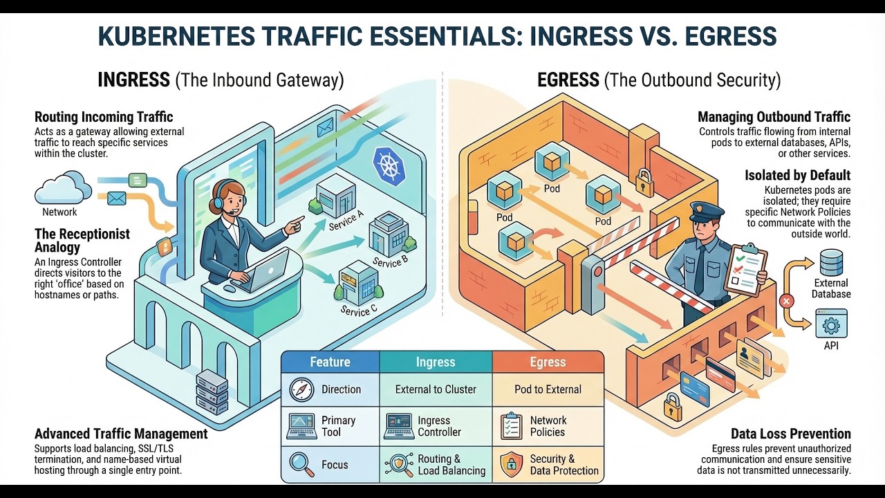 Ingress And Egress In Kubernetes