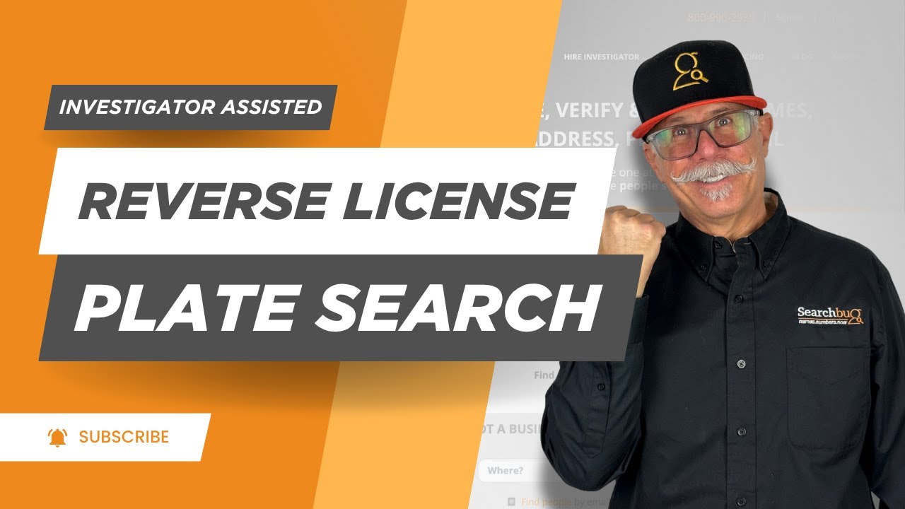 How to Conduct a Vehicle Owner Search by License Plate | Searchbug Tutorials
