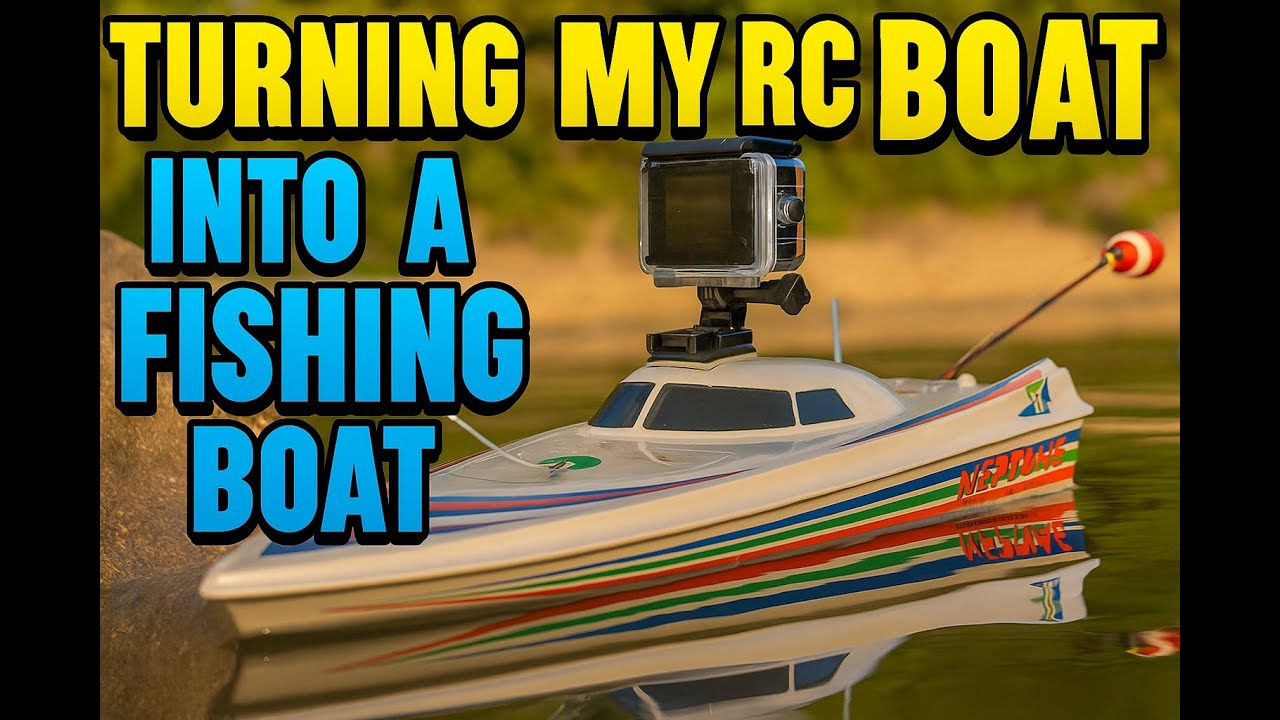 RC Boat to Fishing Boat - The Ultimate Conversion
