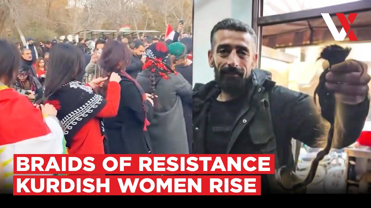 Rojava Movement Draws Int’l Support After Syrian Soldier Chops Braid Of Kurdish Woman | SDF | VERTEX