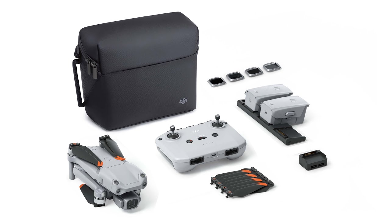 Unboxing DJI Air 2S Fly More Combo- Unboxing, assembling and use of accessories