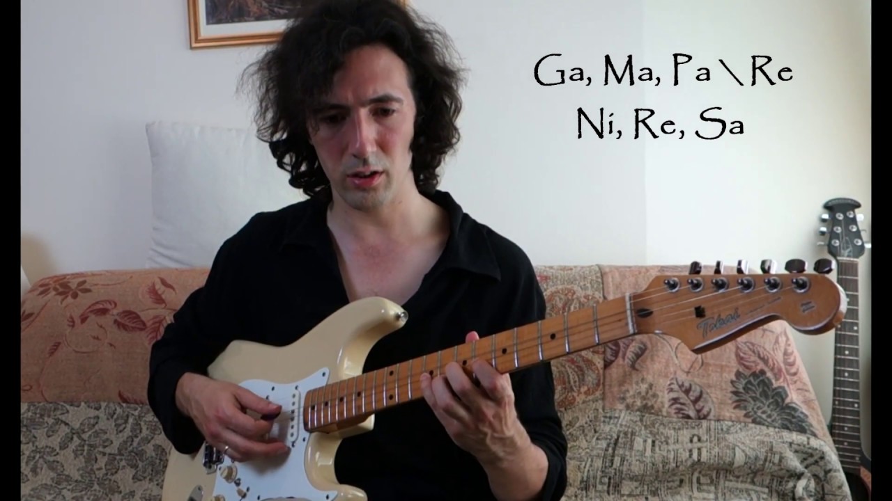 Learn Raag Yaman on Guitar. Part 3 - Key Phrases