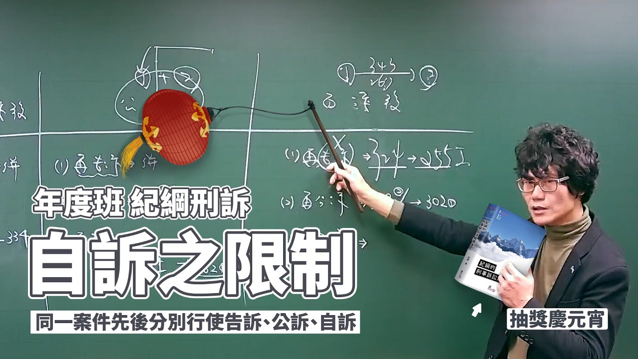 自訴之限制—同一案件先後分別行使告訴、公訴、自訴｜紀綱刑訴｜Sense思法人