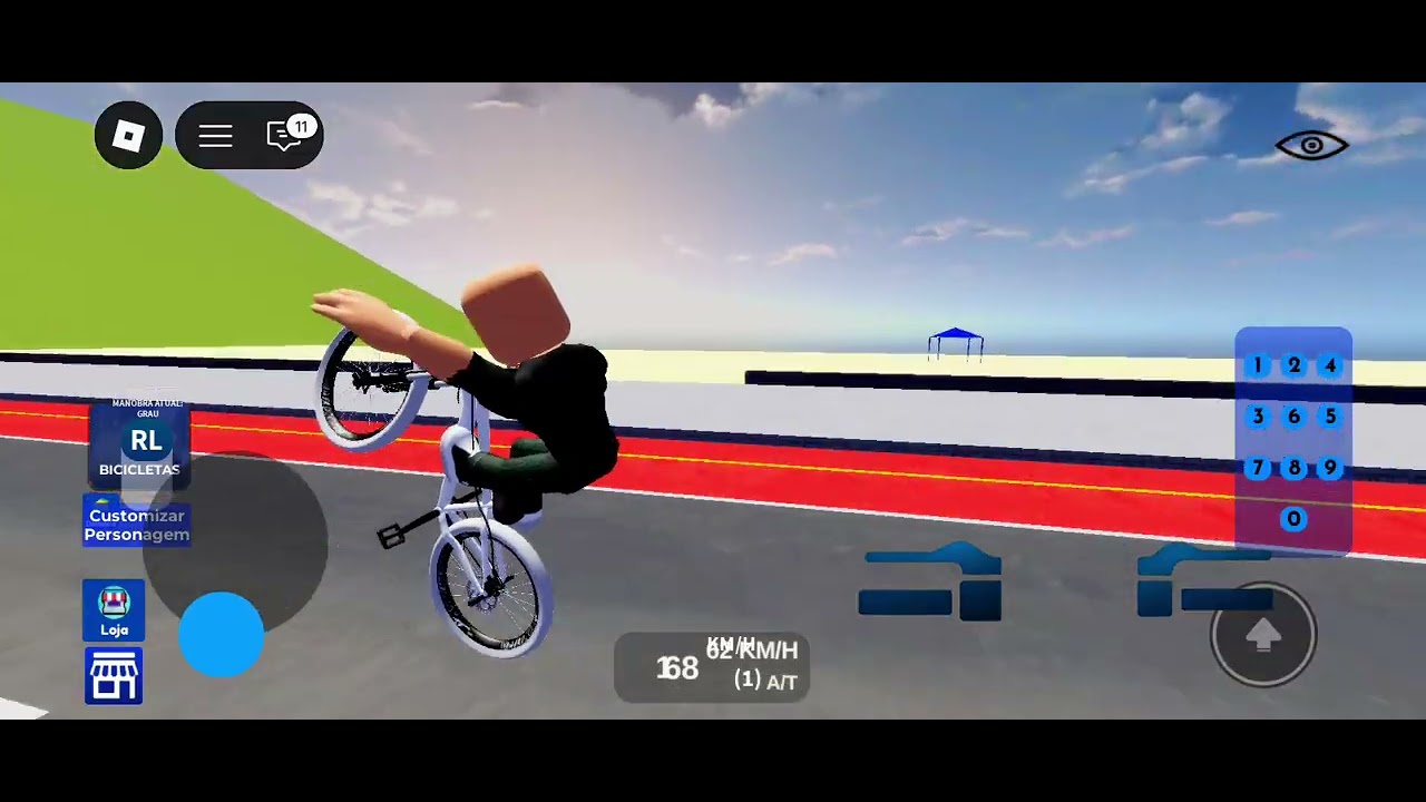 GRAU DE BIKE NO ROBLOX #roblox #graudebike #jogosdecelular 