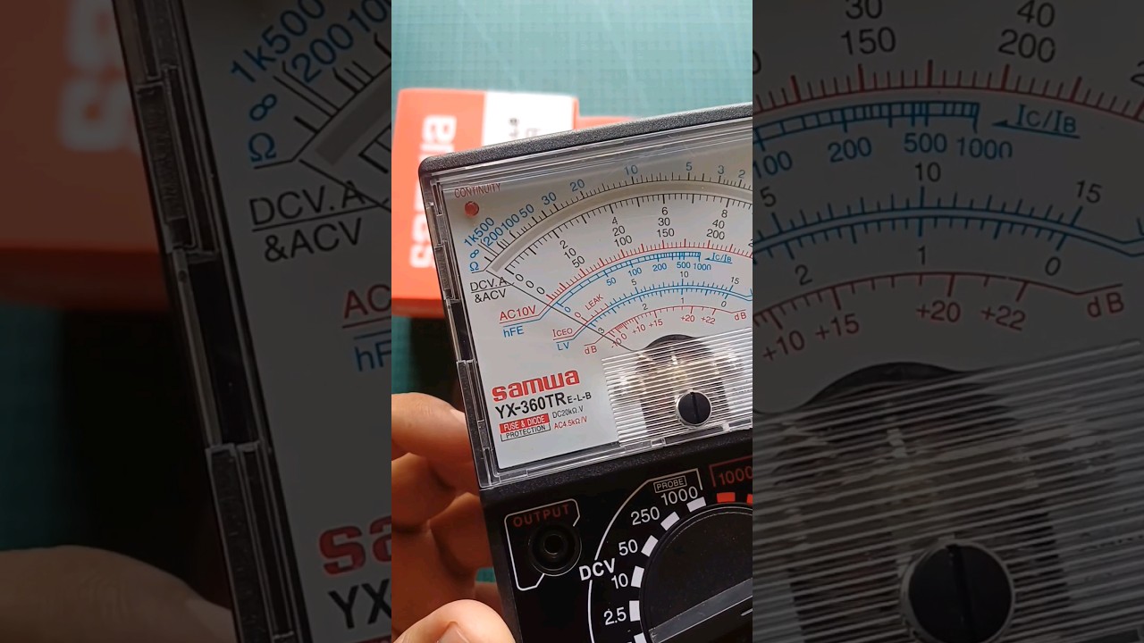 YX-360TR Analog Multitester  #Multitester #Multimeter #Analog