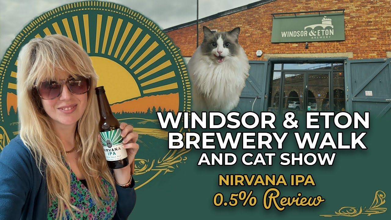 Windsor Riverside Walk at Baths Island | Brunel Bridge, Cat Show & Alcohol-Free Nirvana IPA