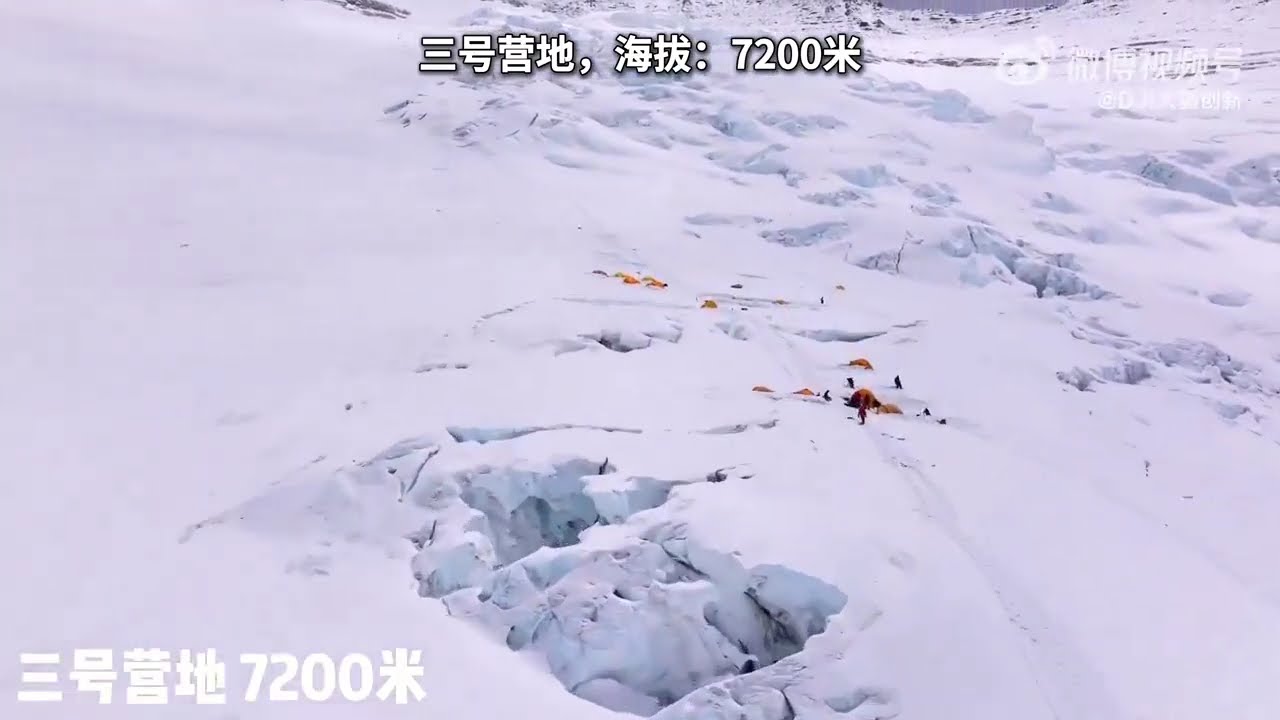 🎥🏔️ INCREÍBLE grabación del EVEREST con dron: campo base ➡️ 8.848 m