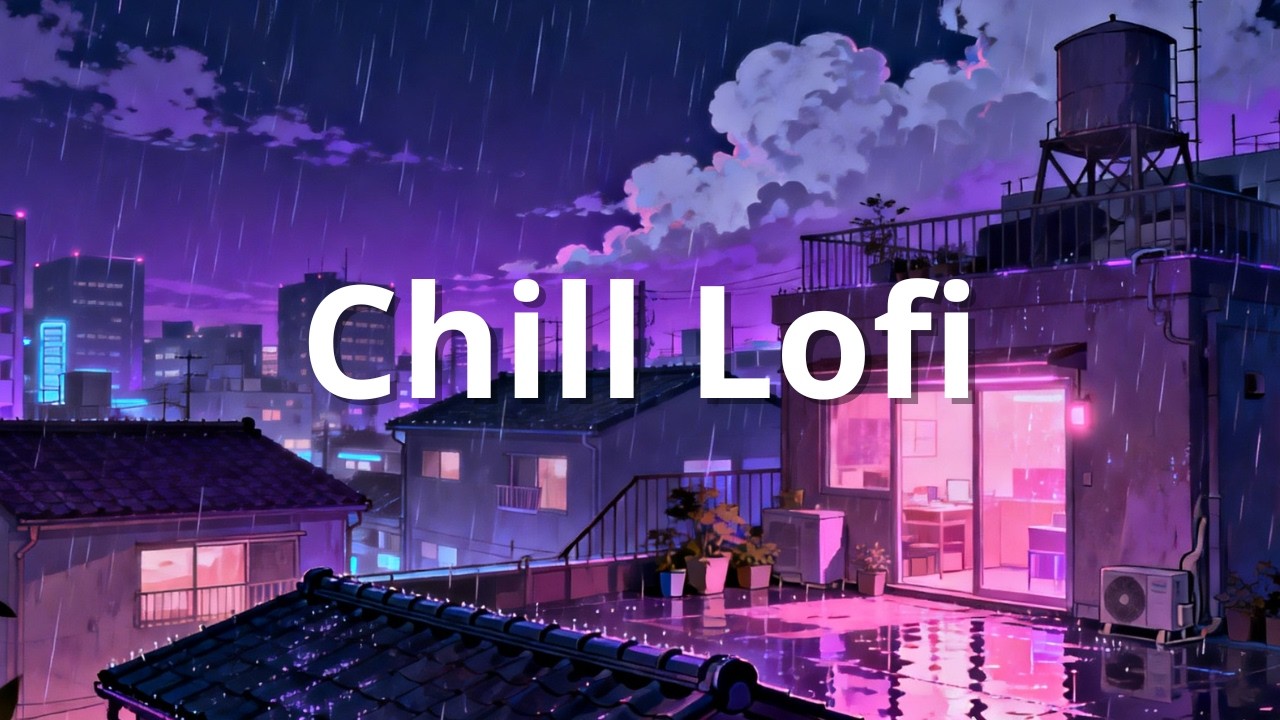 Chill Lofi Night 🌧️ 東京・雨のローファイ