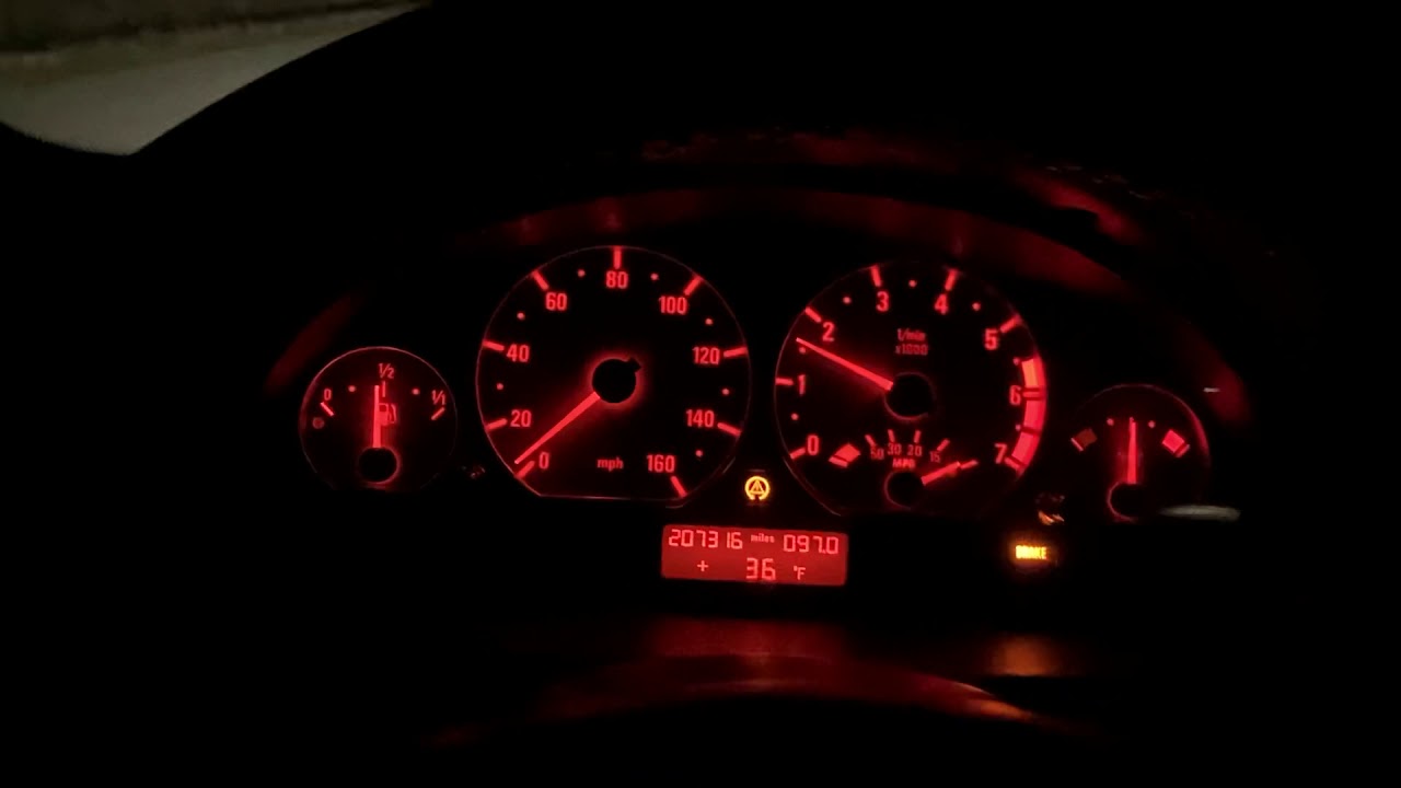 0-60 Run 2003 E46 330ci