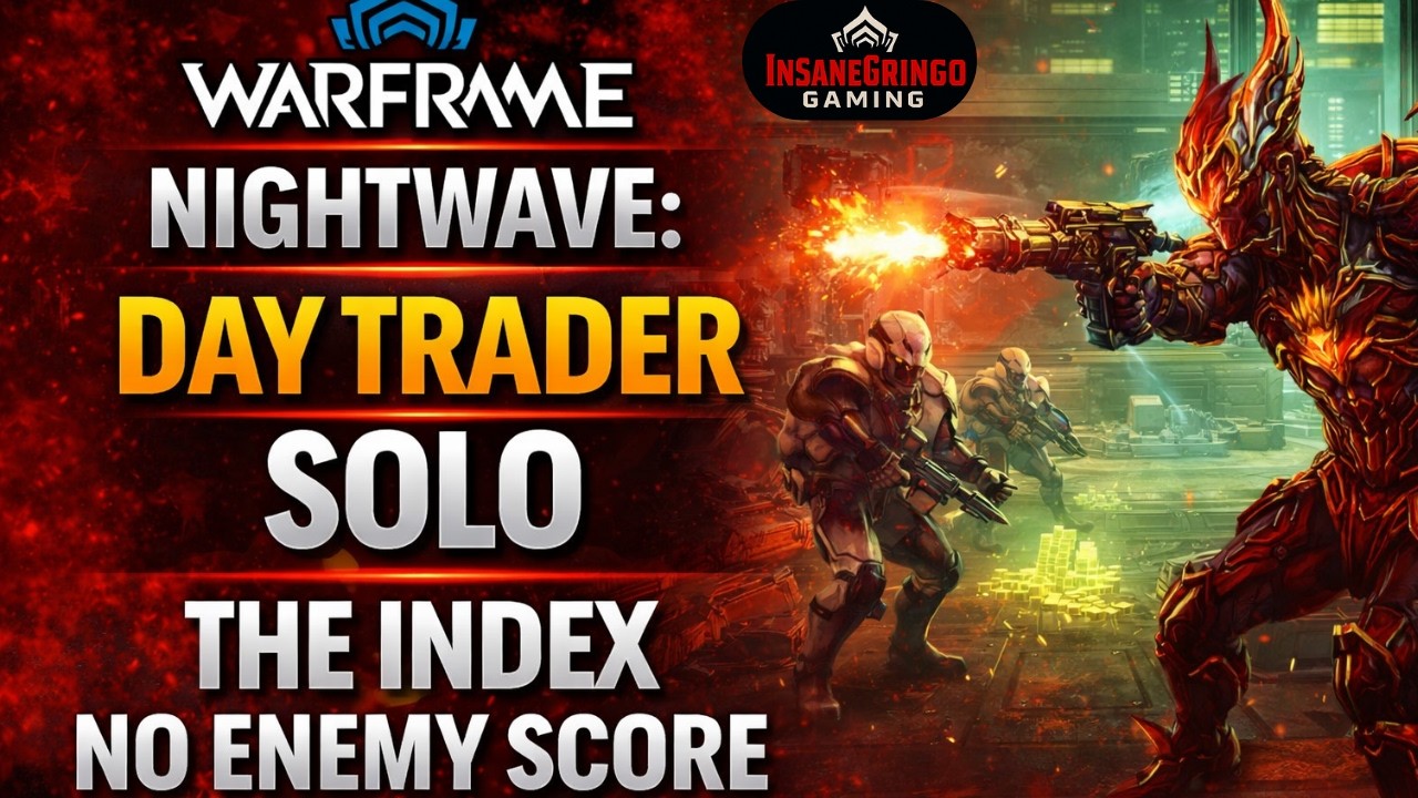 Warframe Nightwave: Испытание «Дневной торговец» (SOLO) | The Index, без очков за попадание в цель
