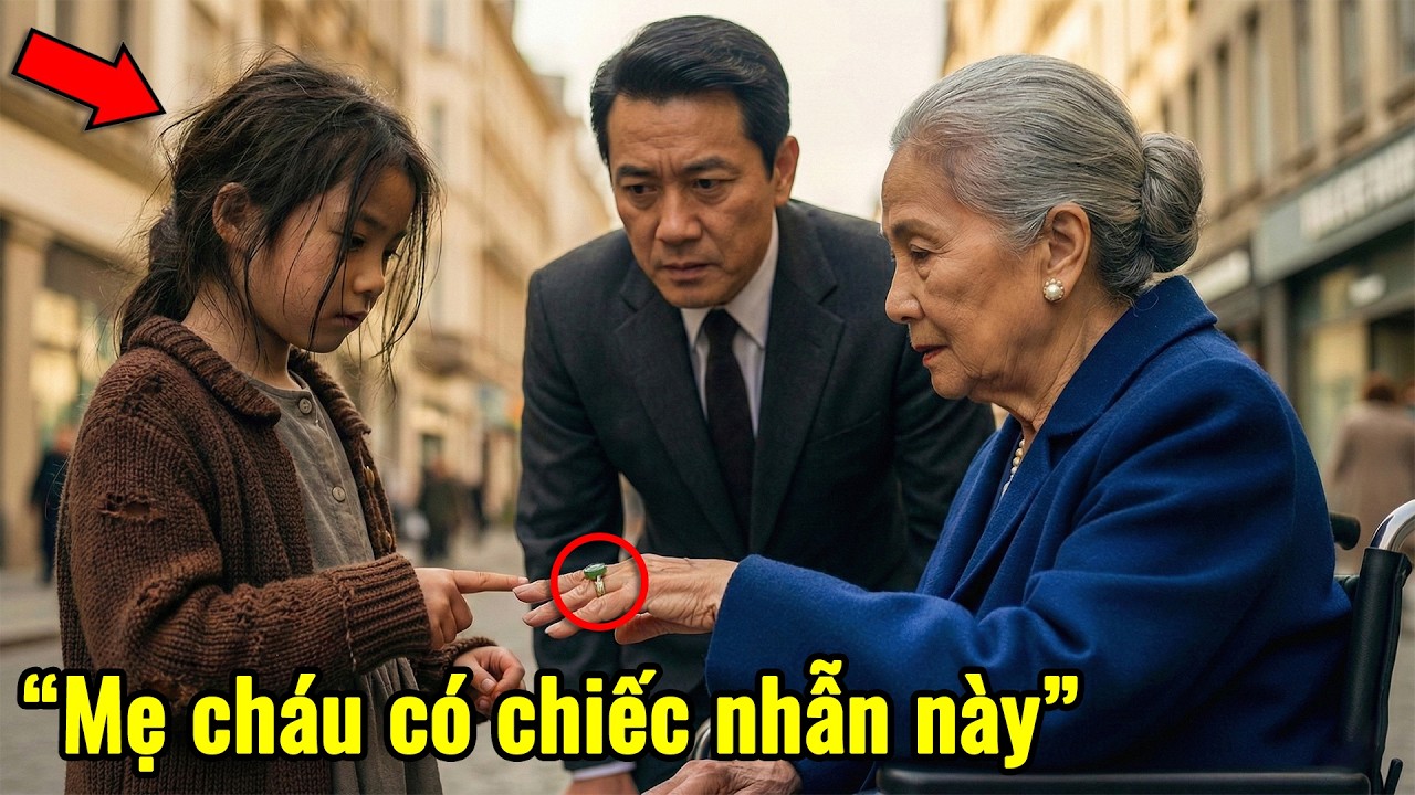 Cô bé nghèo chỉ vào nhẫn kim cương của tỷ phú: 