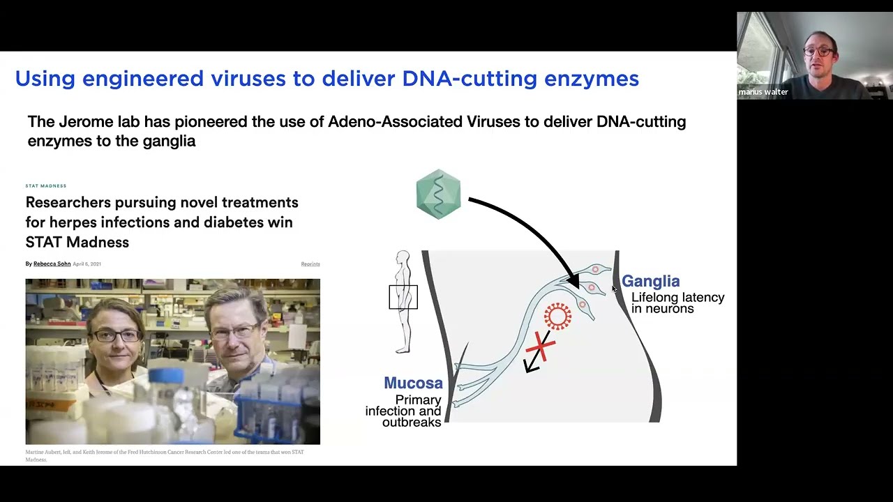 Toward A Cure for Herpes Dr. Marius Walter - Fred Hutch