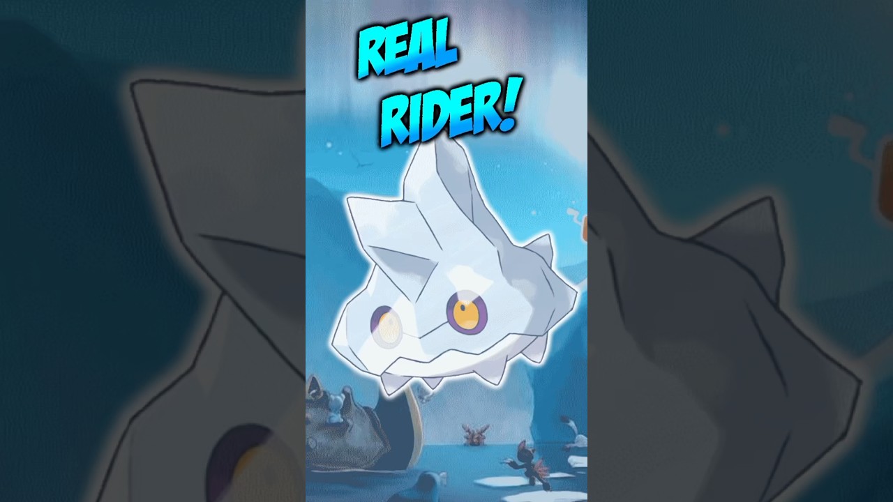 Bergmite is a Real Rider! #pokemon #shorts #funny