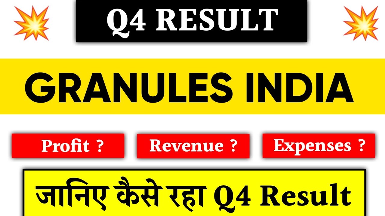 Granules India Q4 Results 2025 | Granules India share news | Granules India share latest news