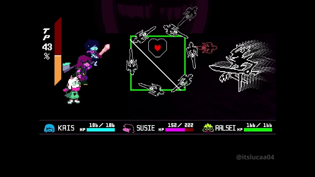 Batalla contra el Caballero Rugiente | DELTARUNE CAPITULO 3 en Español