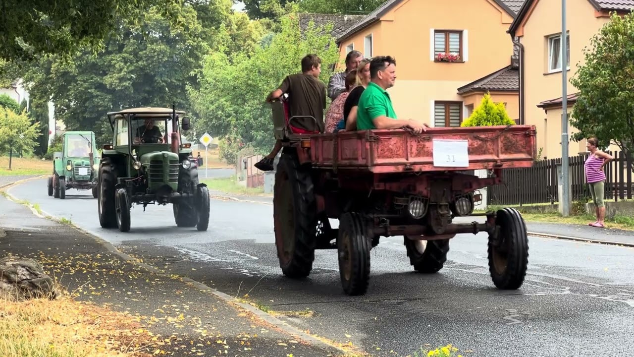 Traktoriáda v Postřekově 2025 
