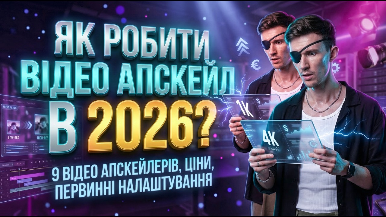Більше ніякого пластику! ТОП-9 AI Апскейлерів Відео (2026)