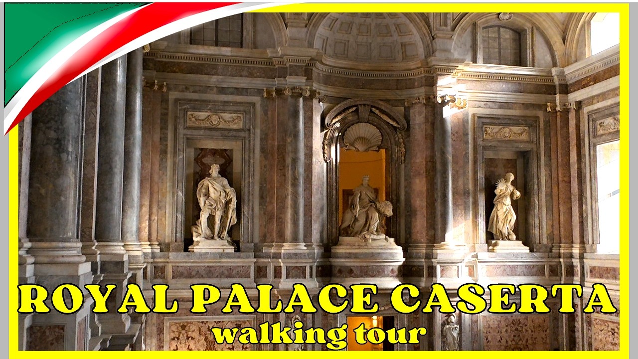 ✨️ Caserta ,  the Royal Palace ,  Italy  2025 ✨️ 🇮🇹  [ 4K  ]   Walking  Tour  #italy   #walkingtours