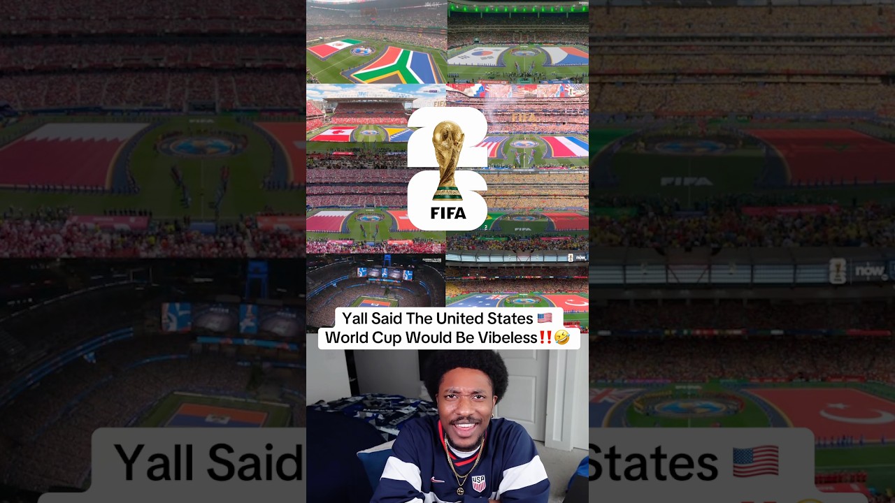 USA 🇺🇸 World Cup Vibes Have Been CINEMA ✨🔥 #worldcup #usa #worldcup2026