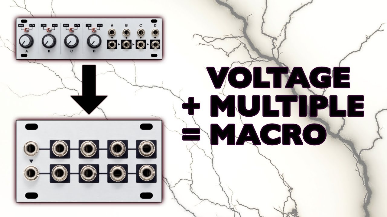 Creating macro controls with your modular synthesizer