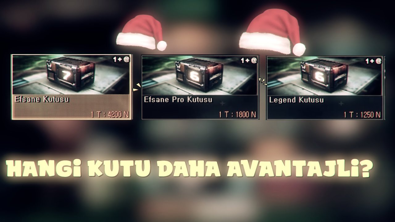 Hangi Legend Kutusunu Almalıyız? (wolfteam kutu açma) ''Yılbaşı Özel''