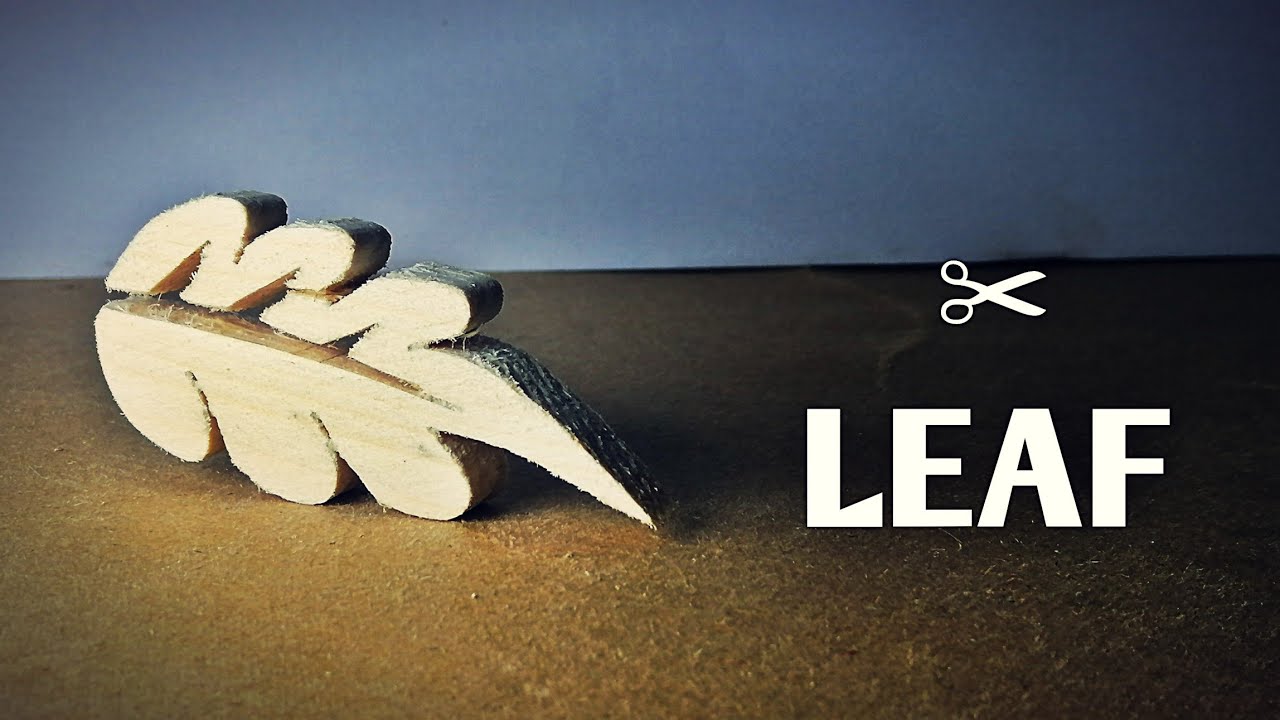 How to cut a LEAF  &nbsp; - wood LEAVES  cutting |DIY cut LEAVE EPISODE 09 @rtwood