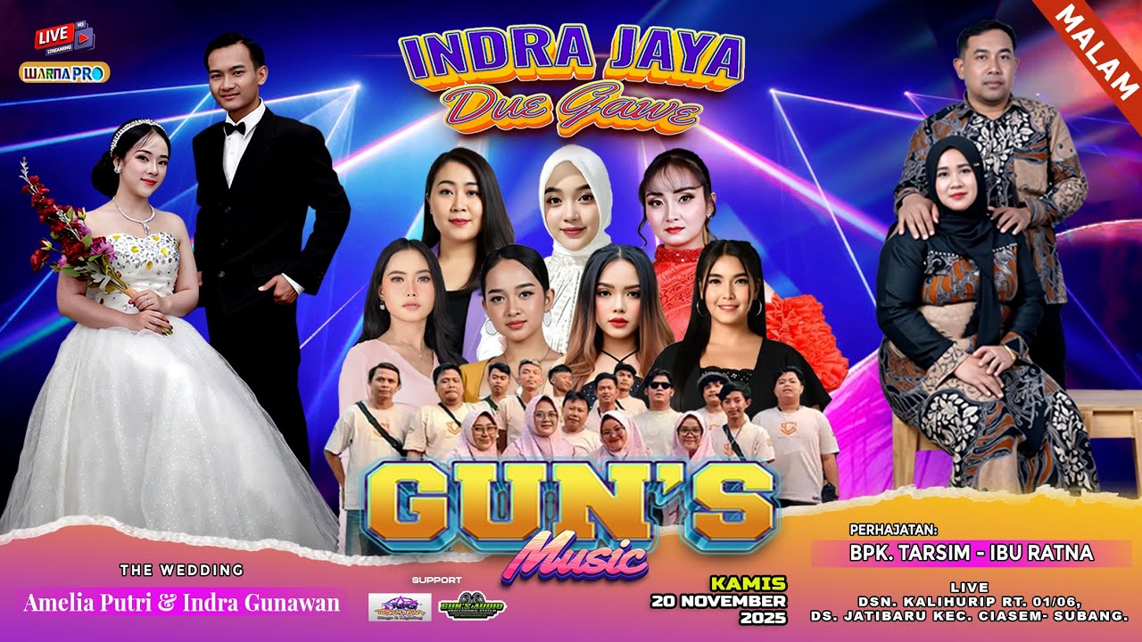 🔴 [MALAM] GUN'S MUSIC  