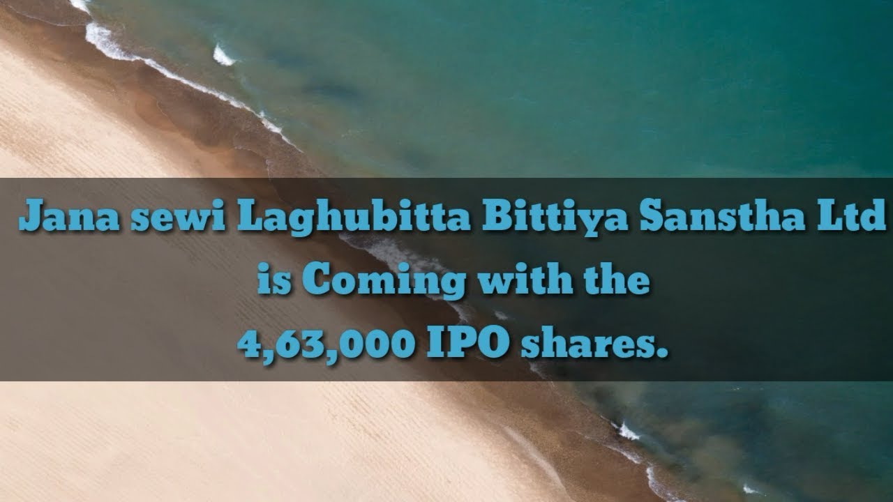 Jana Sewi Laghubitta | IPO | Nepali Share market