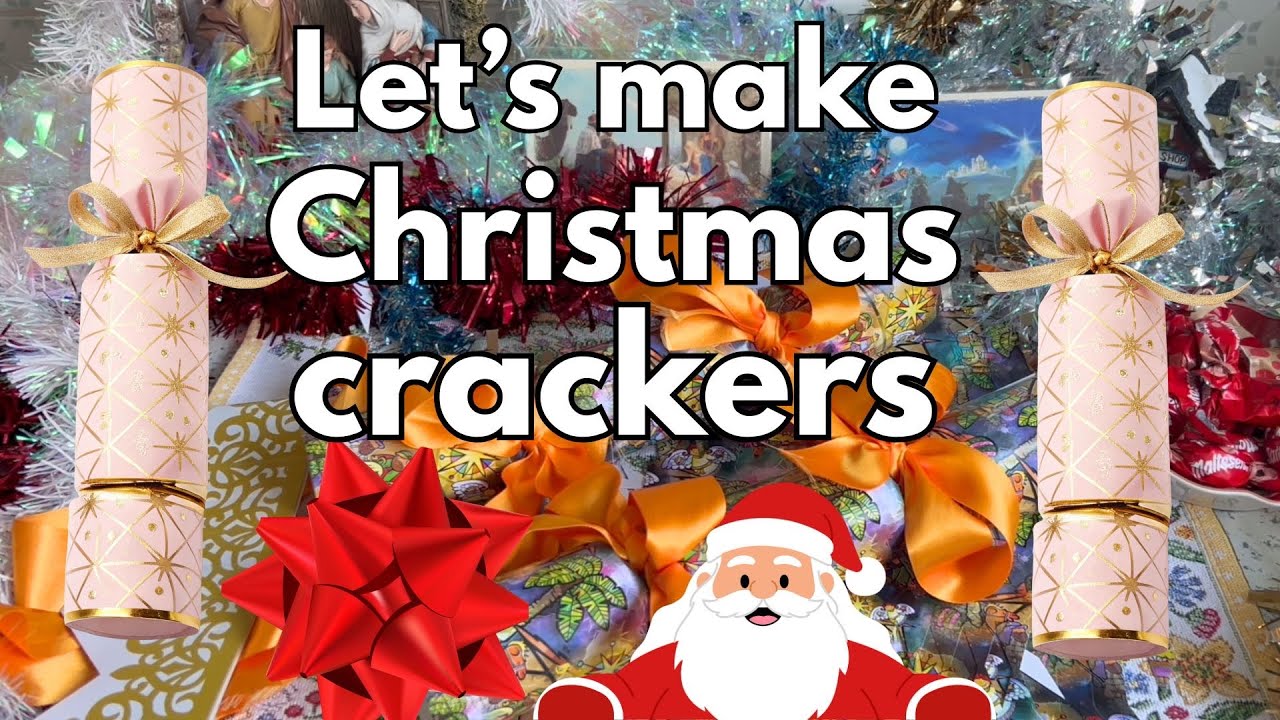 How to make Christmas Crackers Easy to make Victorian Christmas Crafts! DIY Christmas Decorations 