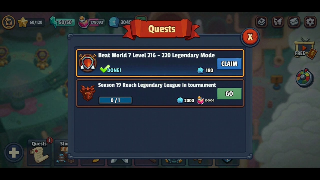 Realm Defense Legendary Levels 211-220 complete