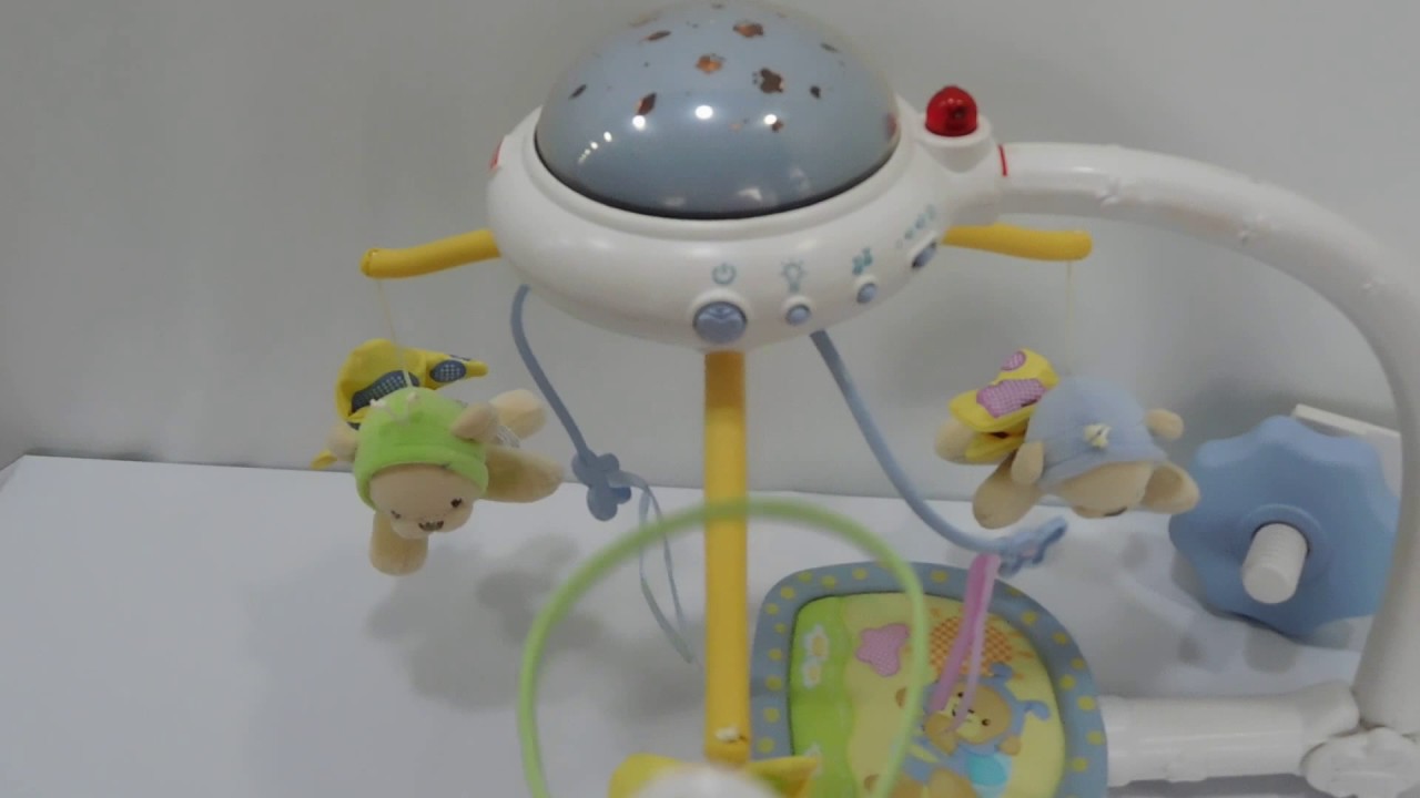 CARRUSEL MUSICAL CON MANDO FISHER PRICE...Ref.312