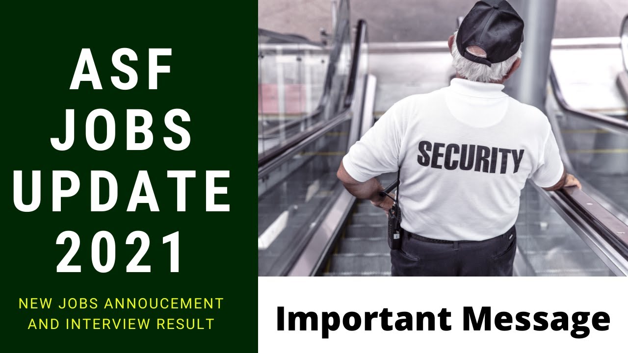 ASF Jobs Update | ASF Result 2021 | Airport Security Force |
