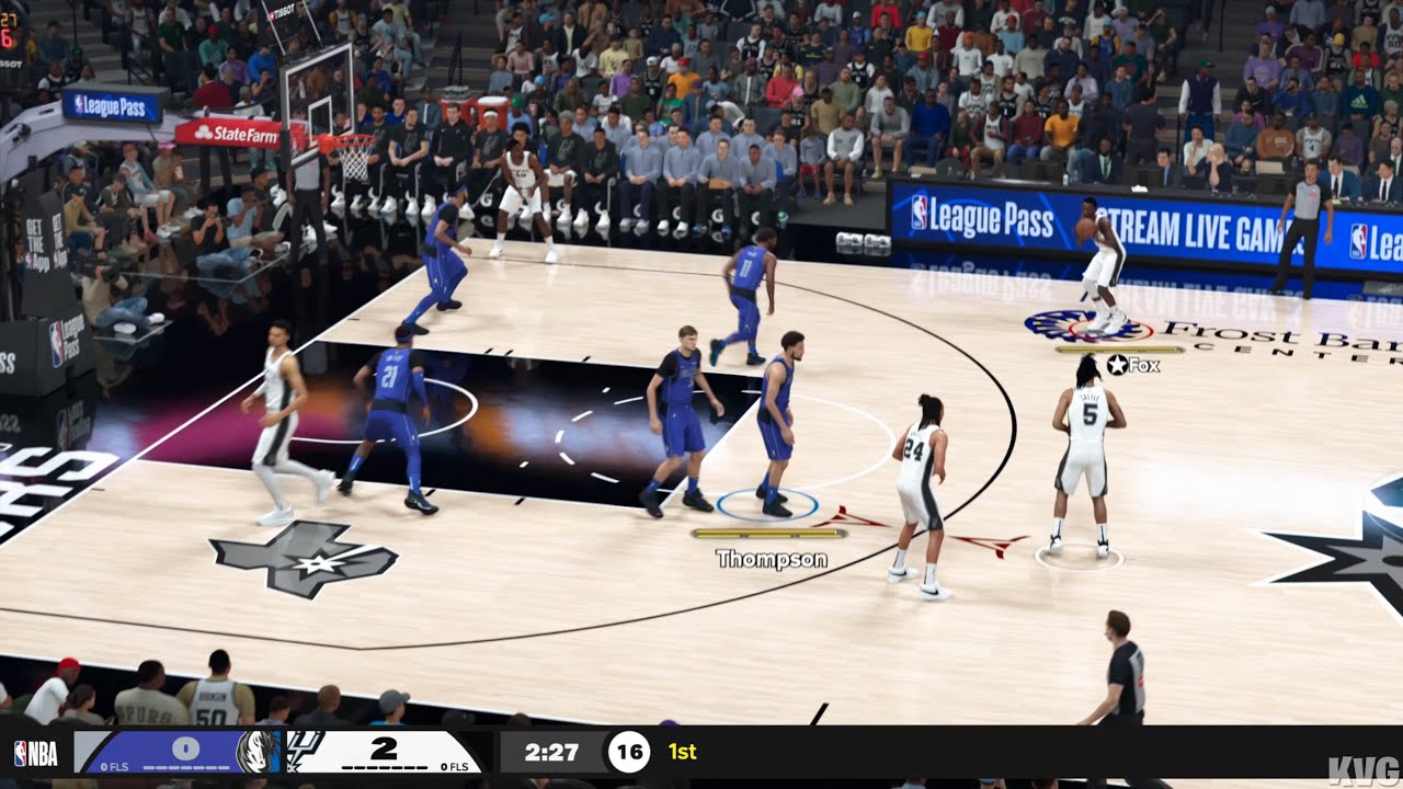 NBA 2K26 - Dallas Mavericks vs San Antonio Spurs - Gameplay (PS5 UHD) [4K60FPS]