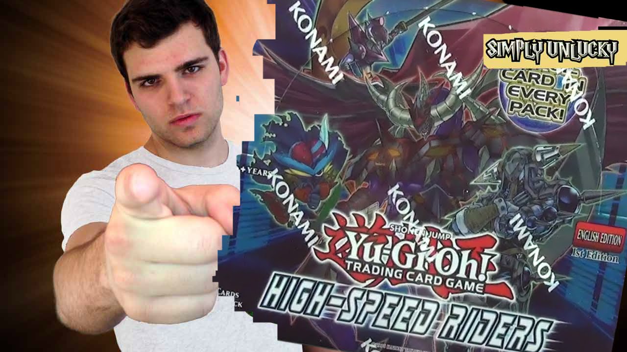 Best Yugioh 2015 High Speed Riders 1st Edition Booster Box Opening! 5DS Returns, OH BOY!!