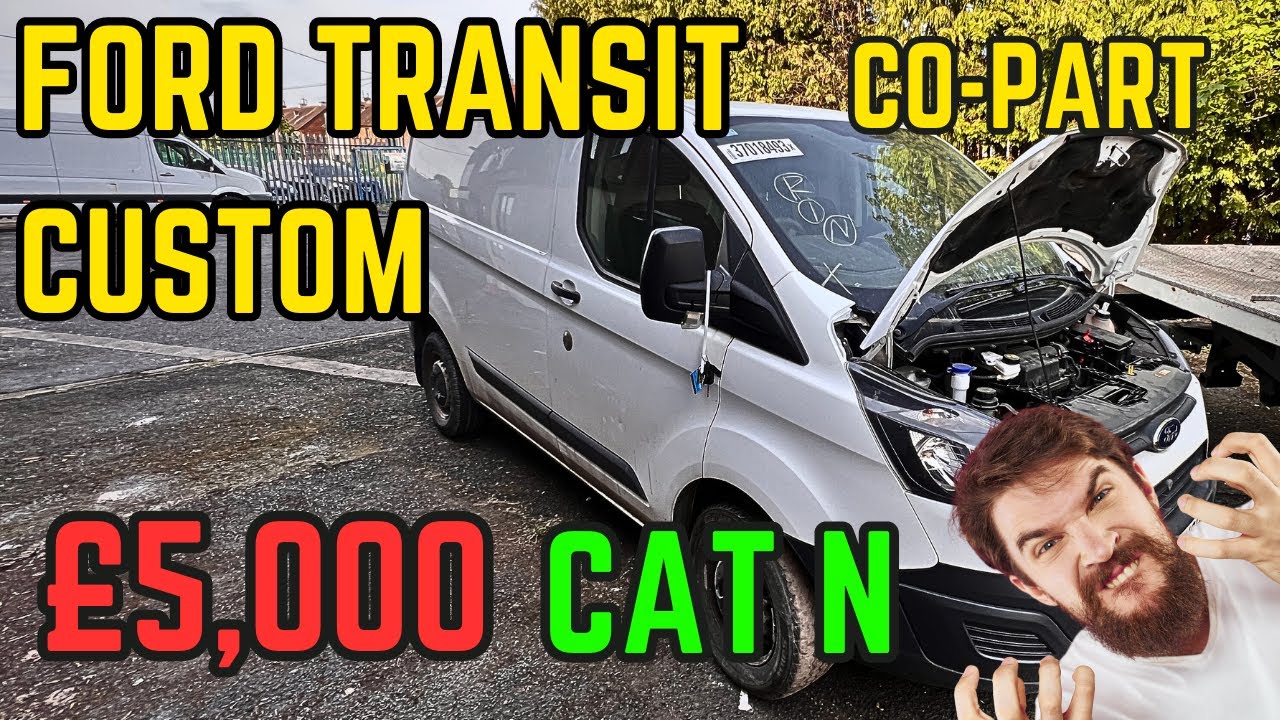 ЕЩЕ ОДНО АВТОМОБИЛЬ ОТ CO-PART | ТРАНЗИТНЫЙ ФУРГОН НА 5000 ФУНТОВ СТЕРЛИНГОВ?!