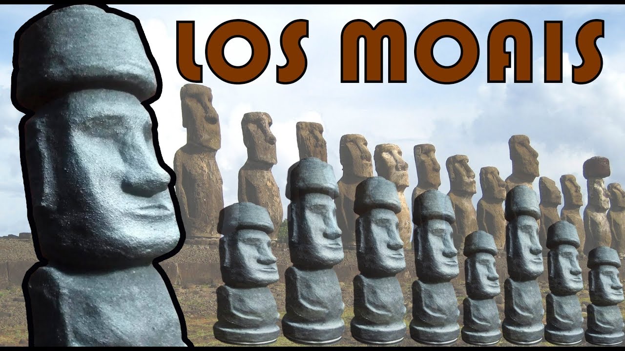 Moáis de la Isla de las manualidades!!!